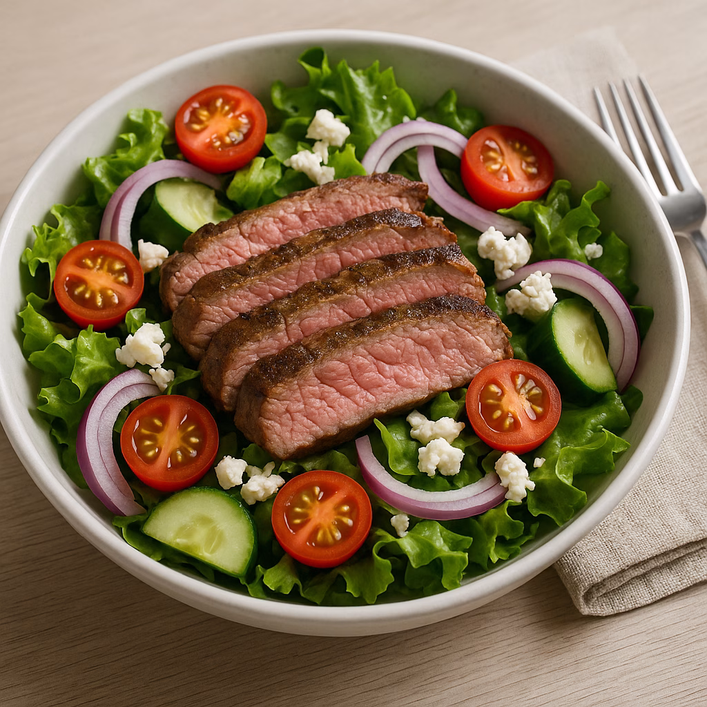 Steak Salad Lunch