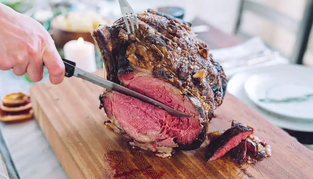 Prime Rib Steak Dinner