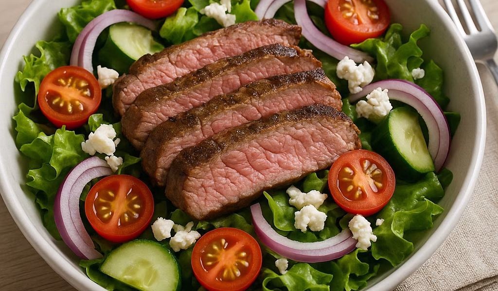 Steak Salad Lunch